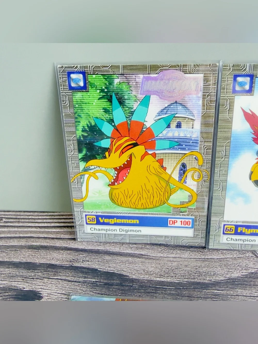 Vintage Digimon Card Lot of 6 | 1999–2000 | Foil & Action Cards | LP–MP